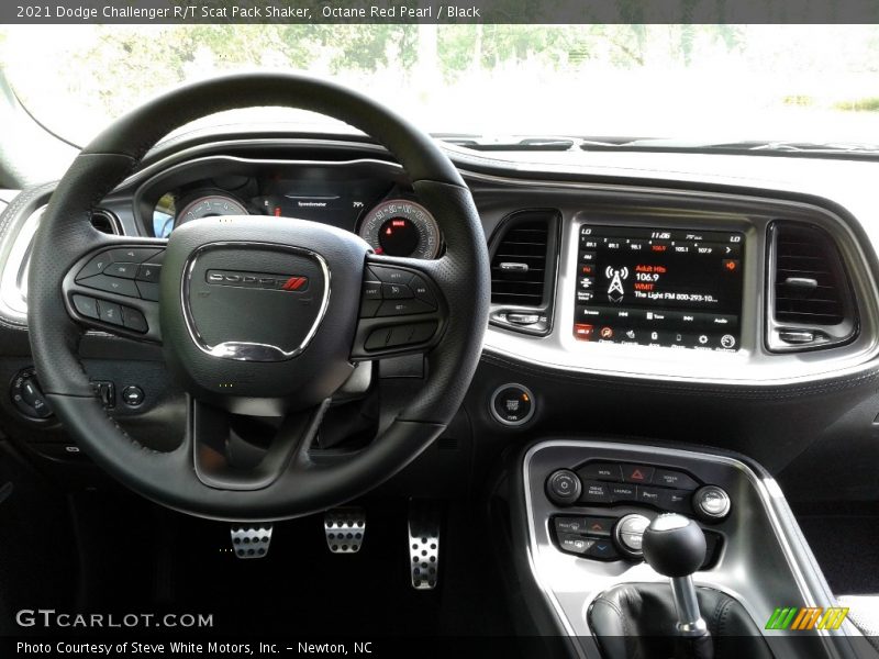 Octane Red Pearl / Black 2021 Dodge Challenger R/T Scat Pack Shaker