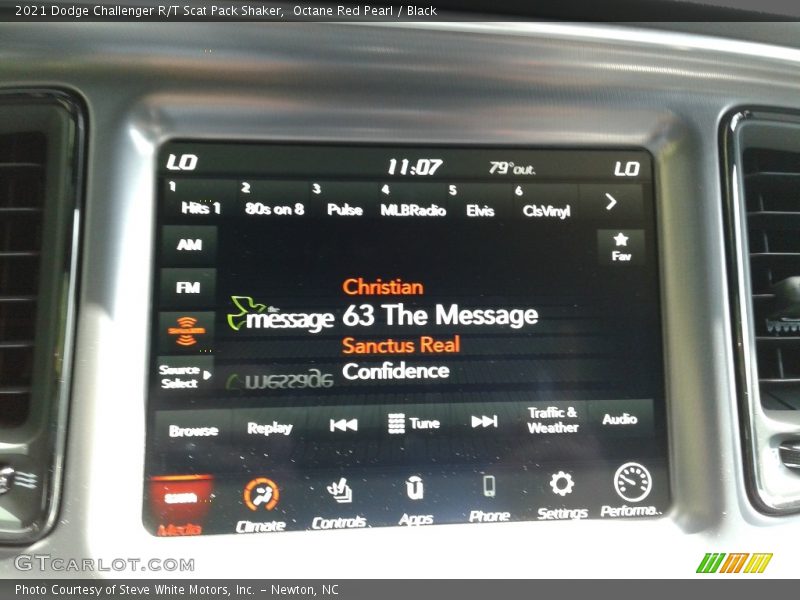 Octane Red Pearl / Black 2021 Dodge Challenger R/T Scat Pack Shaker