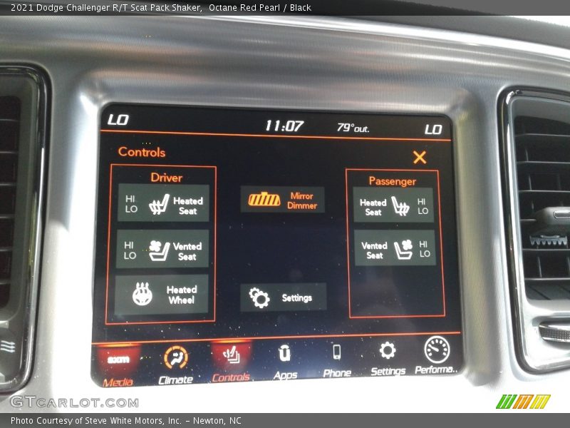 Octane Red Pearl / Black 2021 Dodge Challenger R/T Scat Pack Shaker