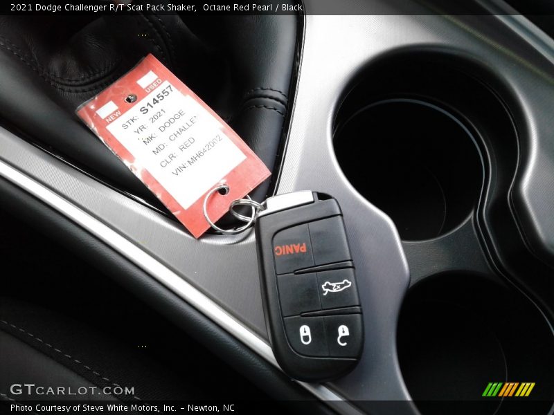 Octane Red Pearl / Black 2021 Dodge Challenger R/T Scat Pack Shaker