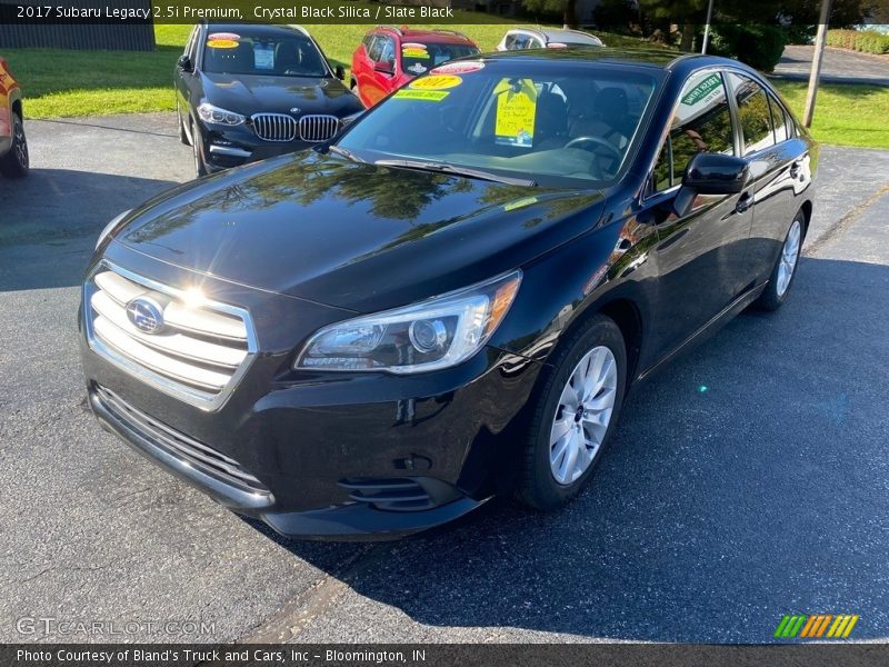 Crystal Black Silica / Slate Black 2017 Subaru Legacy 2.5i Premium