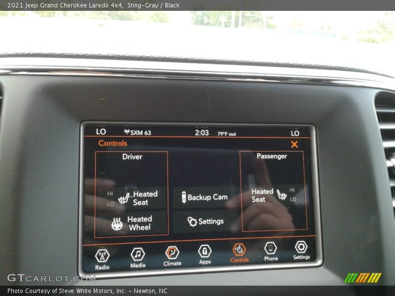 Sting-Gray / Black 2021 Jeep Grand Cherokee Laredo 4x4