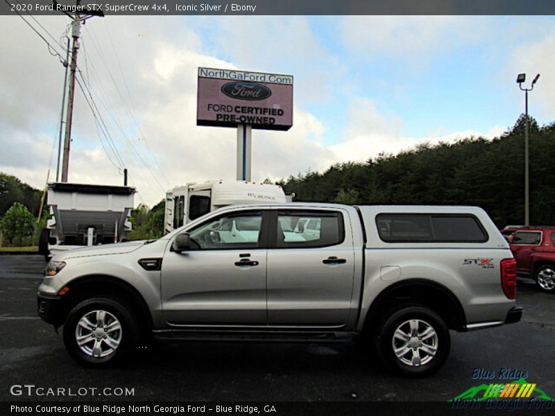 Iconic Silver / Ebony 2020 Ford Ranger STX SuperCrew 4x4