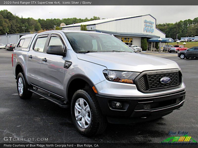 Iconic Silver / Ebony 2020 Ford Ranger STX SuperCrew 4x4