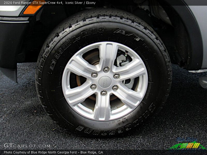 Iconic Silver / Ebony 2020 Ford Ranger STX SuperCrew 4x4