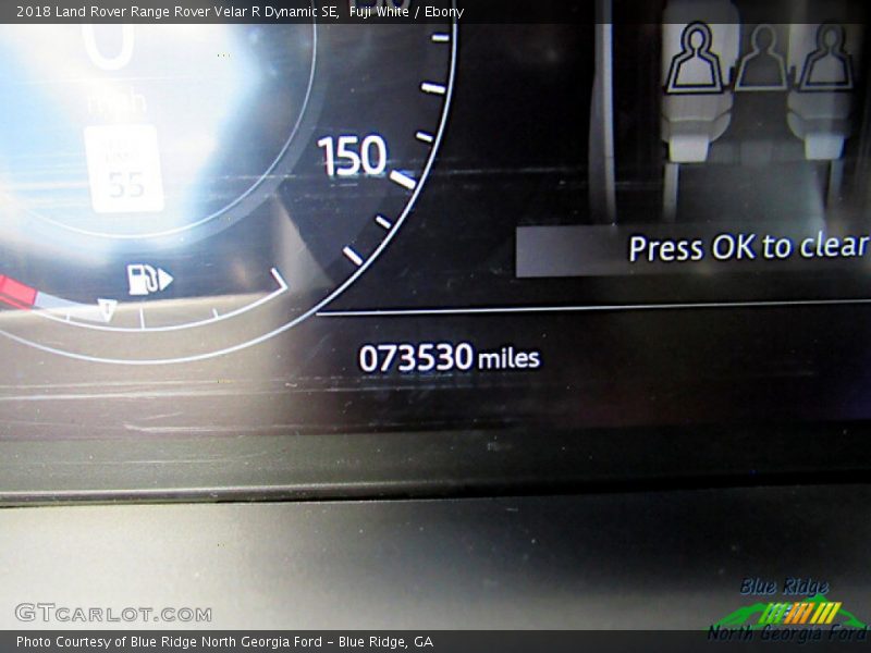 Fuji White / Ebony 2018 Land Rover Range Rover Velar R Dynamic SE