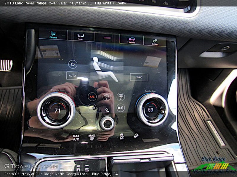 Fuji White / Ebony 2018 Land Rover Range Rover Velar R Dynamic SE