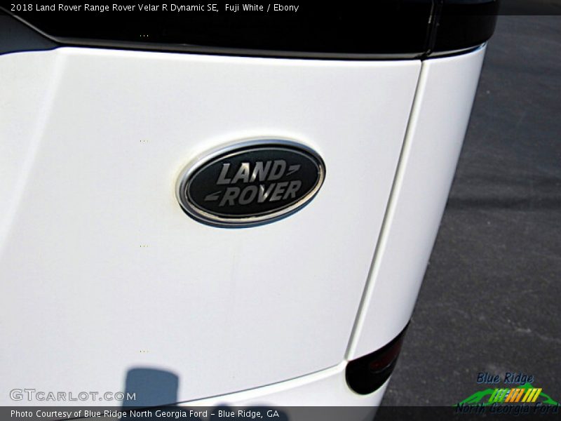 Fuji White / Ebony 2018 Land Rover Range Rover Velar R Dynamic SE