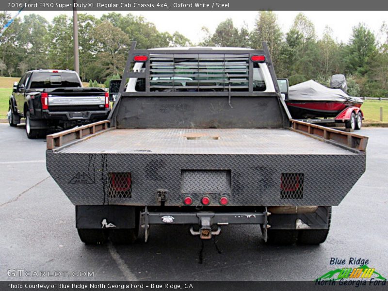 Oxford White / Steel 2016 Ford F350 Super Duty XL Regular Cab Chassis 4x4