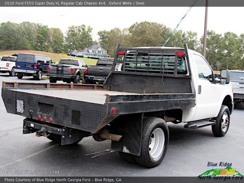 Oxford White / Steel 2016 Ford F350 Super Duty XL Regular Cab Chassis 4x4