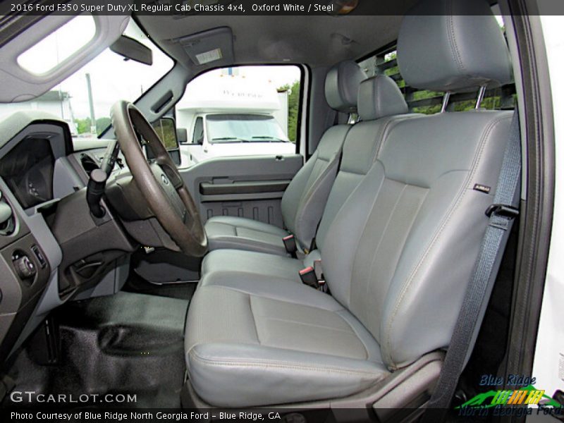 Oxford White / Steel 2016 Ford F350 Super Duty XL Regular Cab Chassis 4x4