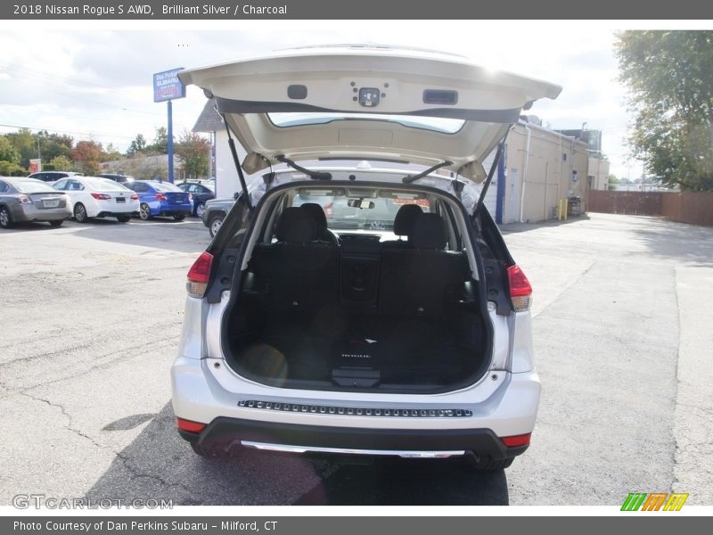 Brilliant Silver / Charcoal 2018 Nissan Rogue S AWD