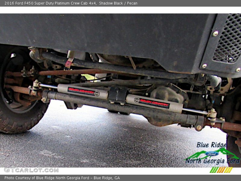Shadow Black / Pecan 2016 Ford F450 Super Duty Platinum Crew Cab 4x4