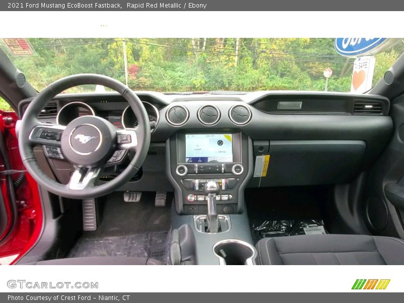 Dashboard of 2021 Mustang EcoBoost Fastback
