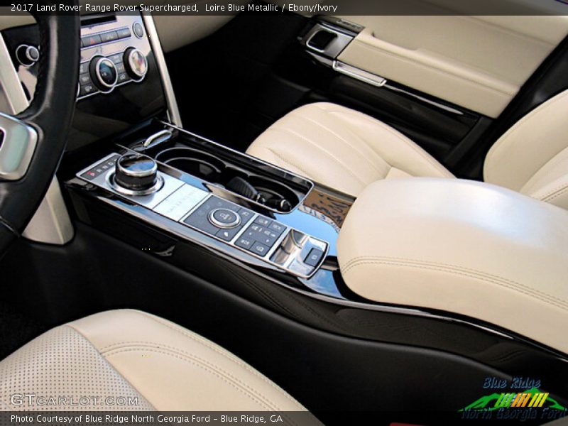 Loire Blue Metallic / Ebony/Ivory 2017 Land Rover Range Rover Supercharged