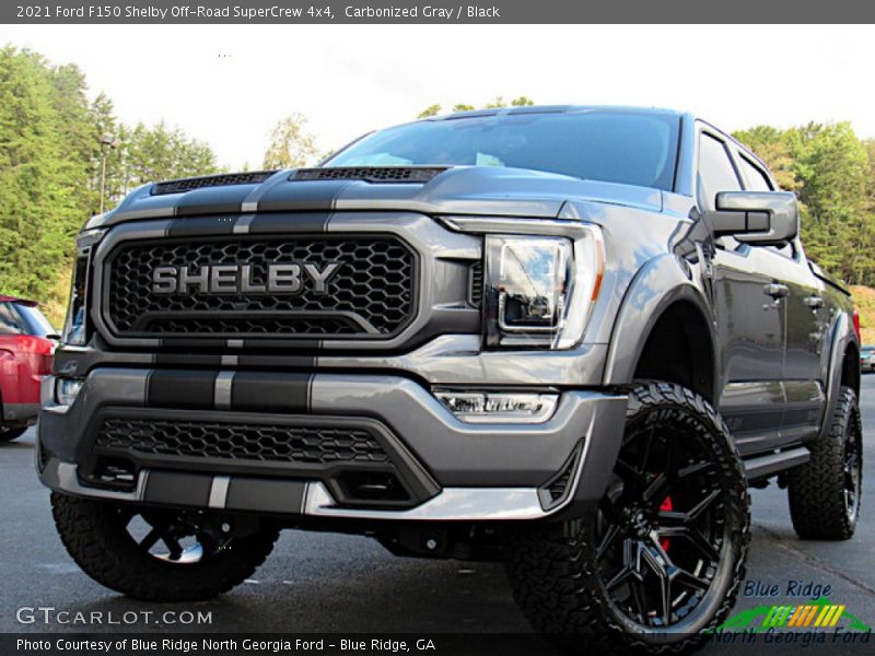 Front 3/4 View of 2021 F150 Shelby Off-Road SuperCrew 4x4