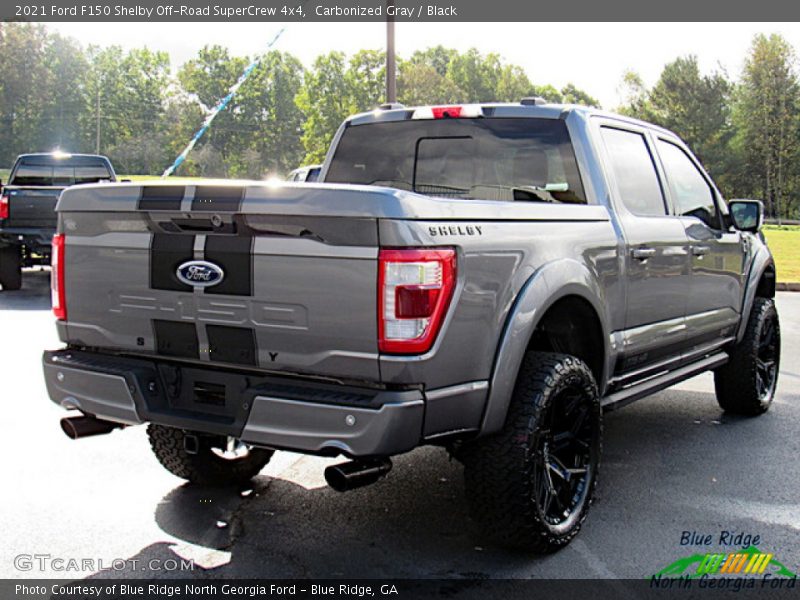 Carbonized Gray / Black 2021 Ford F150 Shelby Off-Road SuperCrew 4x4