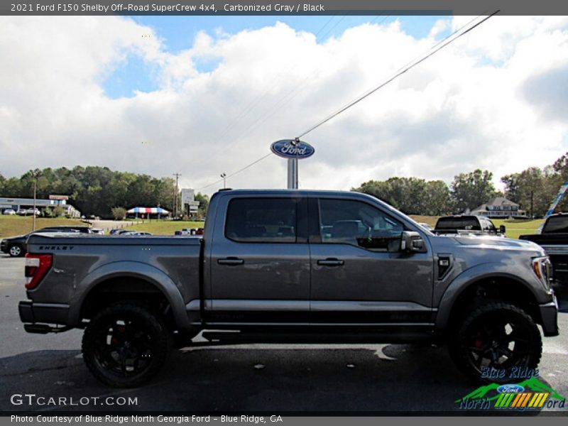 Carbonized Gray / Black 2021 Ford F150 Shelby Off-Road SuperCrew 4x4