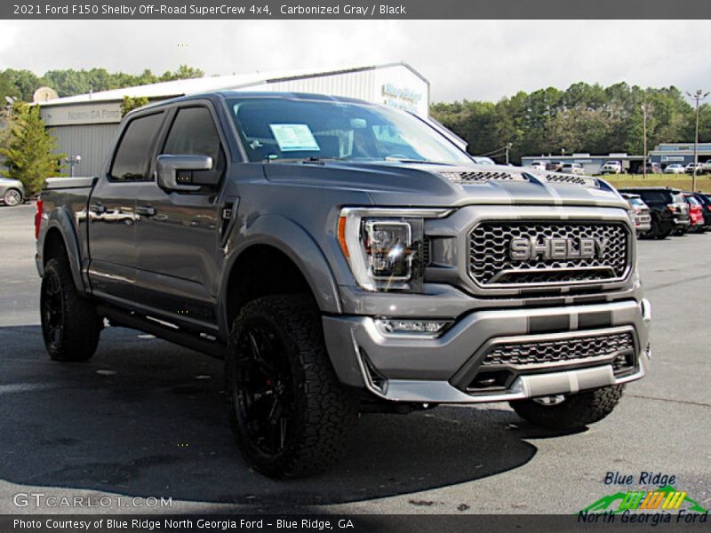 Carbonized Gray / Black 2021 Ford F150 Shelby Off-Road SuperCrew 4x4