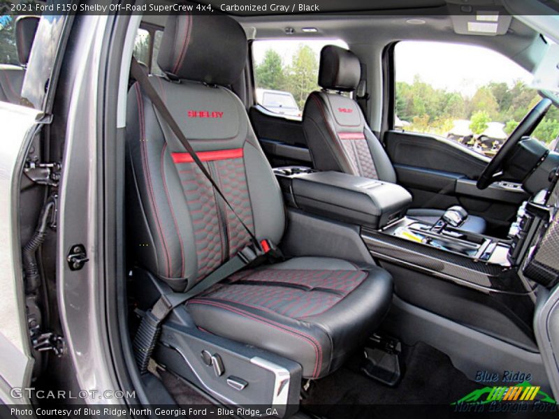 Front Seat of 2021 F150 Shelby Off-Road SuperCrew 4x4