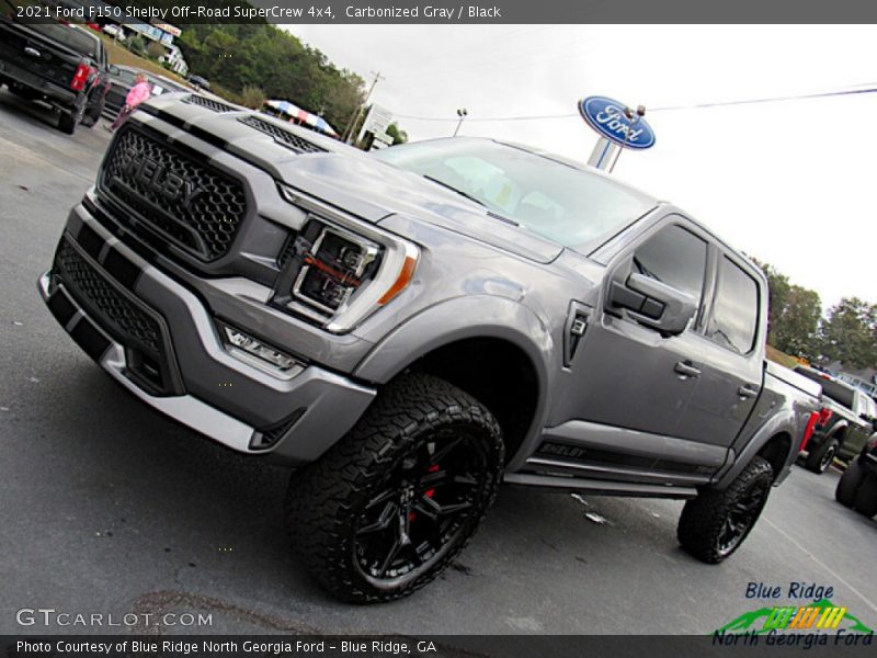 Carbonized Gray / Black 2021 Ford F150 Shelby Off-Road SuperCrew 4x4