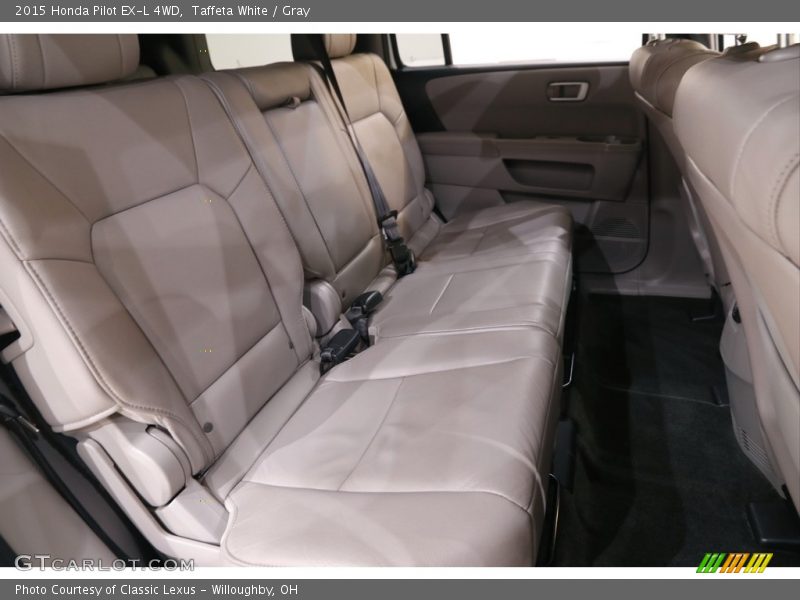 Taffeta White / Gray 2015 Honda Pilot EX-L 4WD