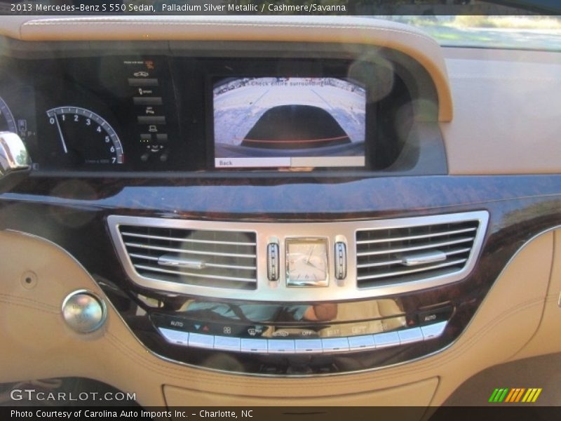 Palladium Silver Metallic / Cashmere/Savanna 2013 Mercedes-Benz S 550 Sedan