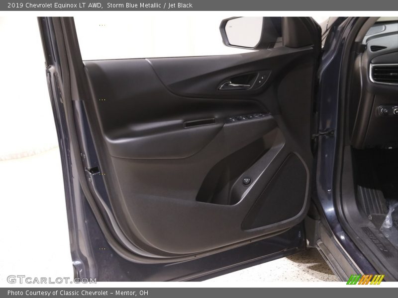 Storm Blue Metallic / Jet Black 2019 Chevrolet Equinox LT AWD
