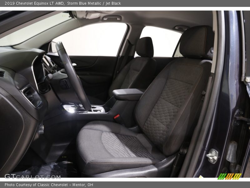 Storm Blue Metallic / Jet Black 2019 Chevrolet Equinox LT AWD