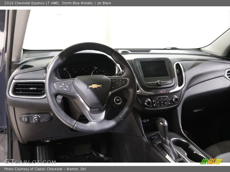 Storm Blue Metallic / Jet Black 2019 Chevrolet Equinox LT AWD