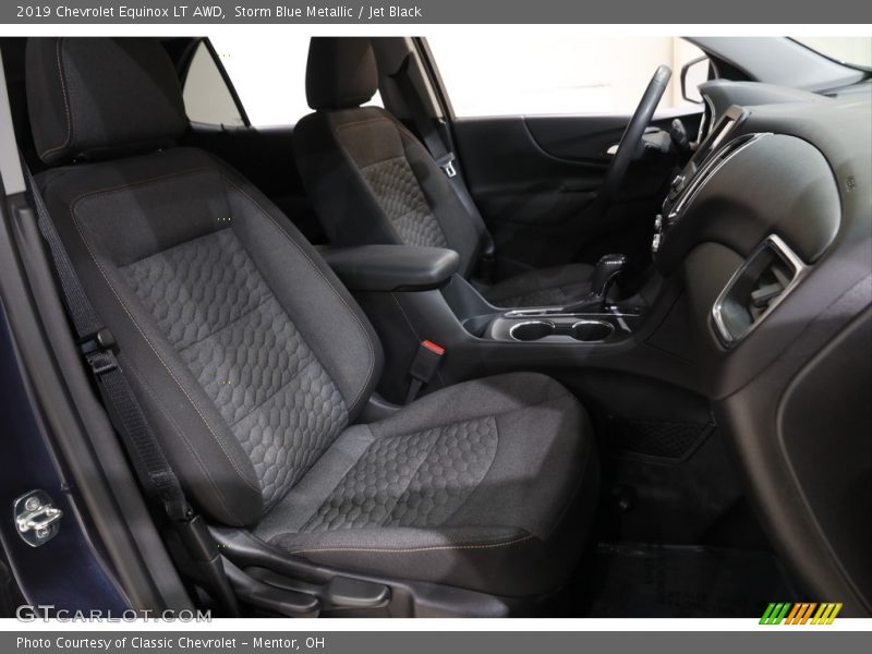 Storm Blue Metallic / Jet Black 2019 Chevrolet Equinox LT AWD