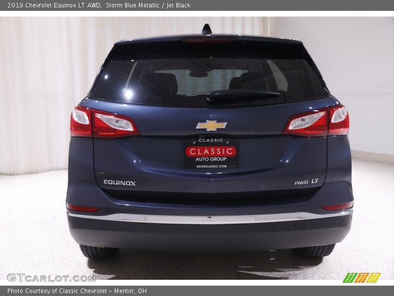 Storm Blue Metallic / Jet Black 2019 Chevrolet Equinox LT AWD