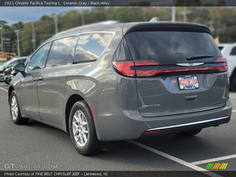 Ceramic Gray / Black/Alloy 2021 Chrysler Pacifica Touring L