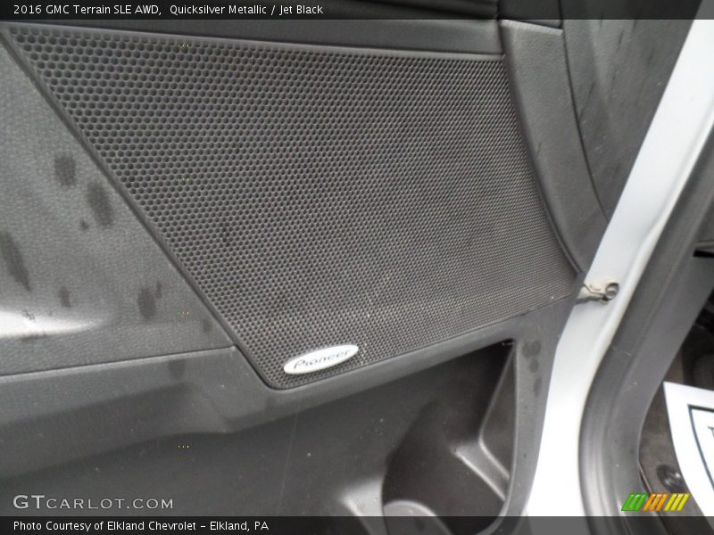 Quicksilver Metallic / Jet Black 2016 GMC Terrain SLE AWD