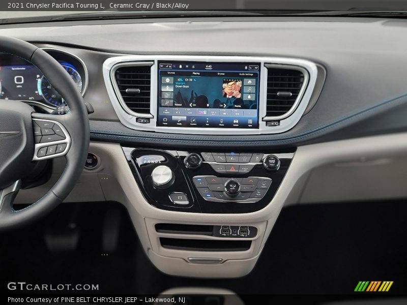 Ceramic Gray / Black/Alloy 2021 Chrysler Pacifica Touring L