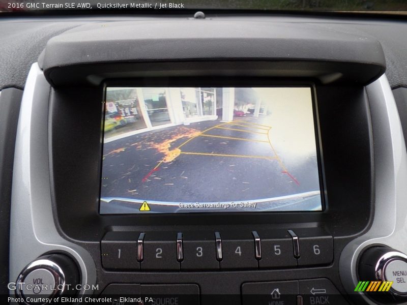 Quicksilver Metallic / Jet Black 2016 GMC Terrain SLE AWD