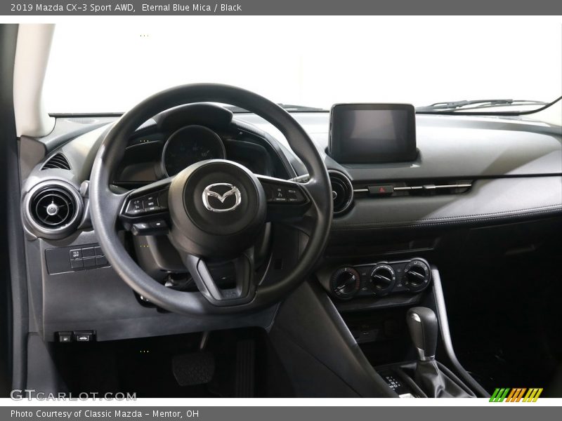 Eternal Blue Mica / Black 2019 Mazda CX-3 Sport AWD