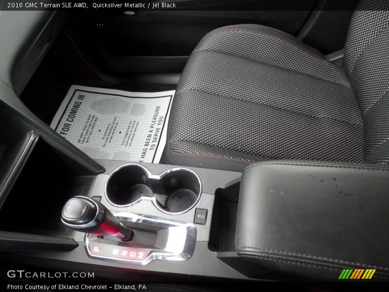 Quicksilver Metallic / Jet Black 2016 GMC Terrain SLE AWD