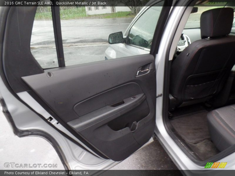 Quicksilver Metallic / Jet Black 2016 GMC Terrain SLE AWD