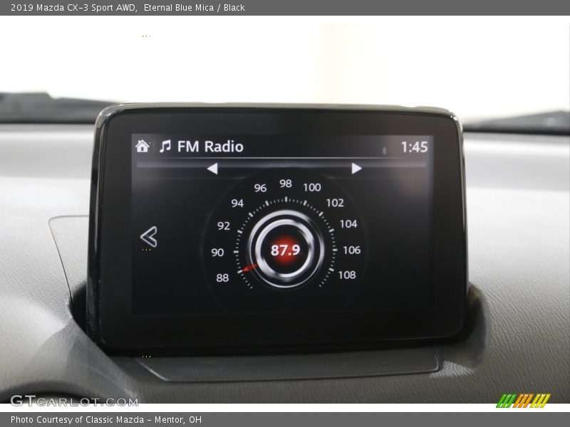Eternal Blue Mica / Black 2019 Mazda CX-3 Sport AWD