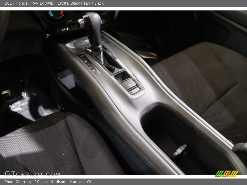 Crystal Black Pearl / Black 2017 Honda HR-V LX AWD