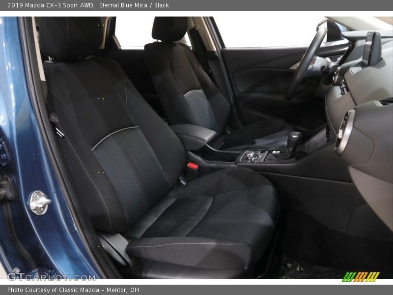 Eternal Blue Mica / Black 2019 Mazda CX-3 Sport AWD