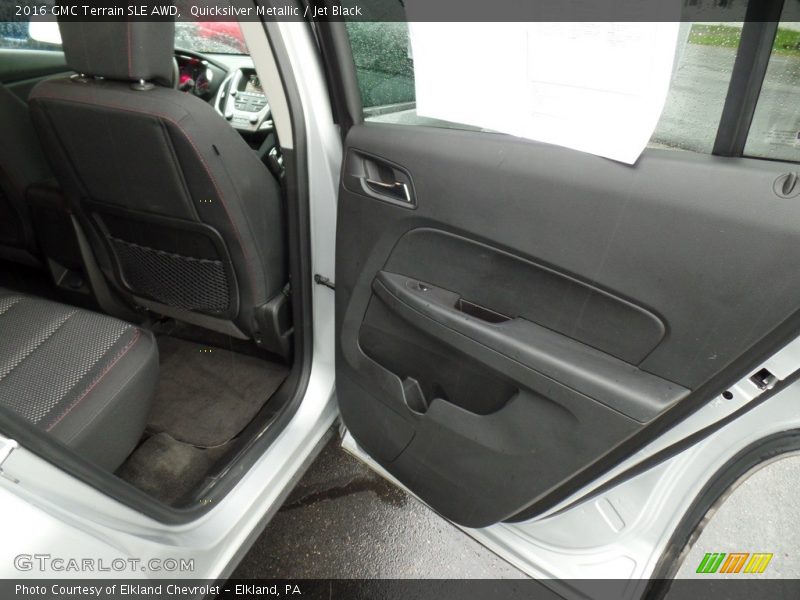 Quicksilver Metallic / Jet Black 2016 GMC Terrain SLE AWD
