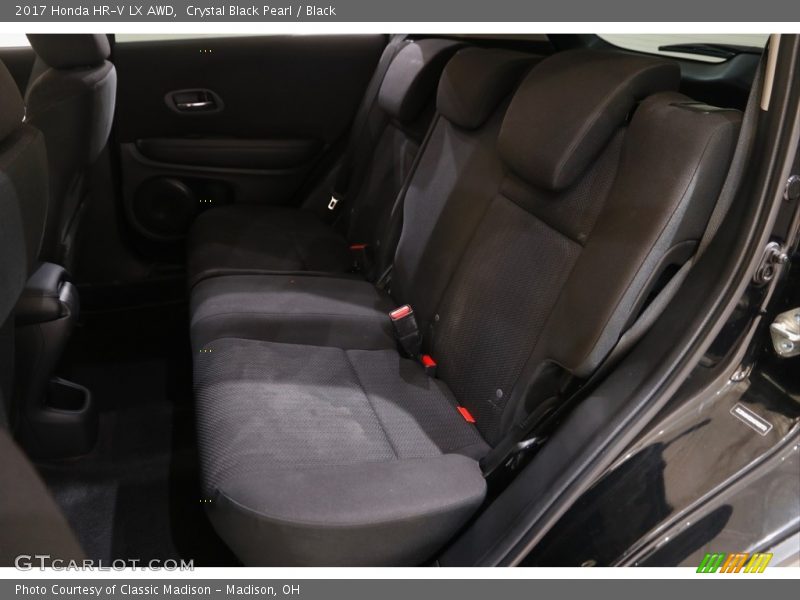 Crystal Black Pearl / Black 2017 Honda HR-V LX AWD