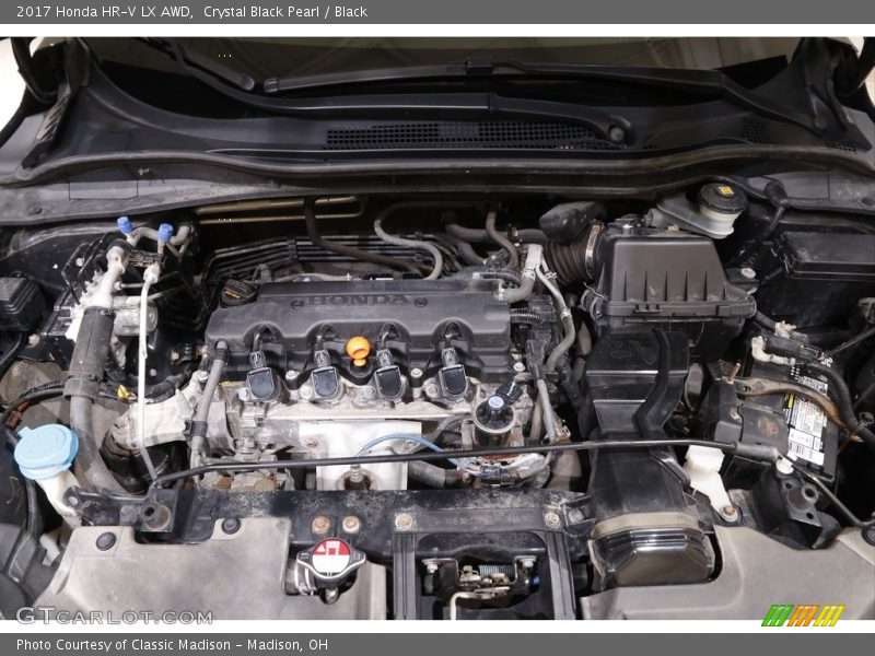 Crystal Black Pearl / Black 2017 Honda HR-V LX AWD
