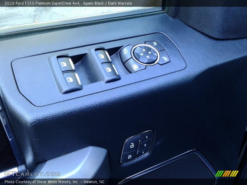 Agate Black / Dark Marsala 2019 Ford F150 Platinum SuperCrew 4x4