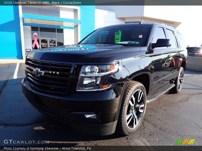 Black / Cocoa/Dune 2019 Chevrolet Tahoe LT 4WD