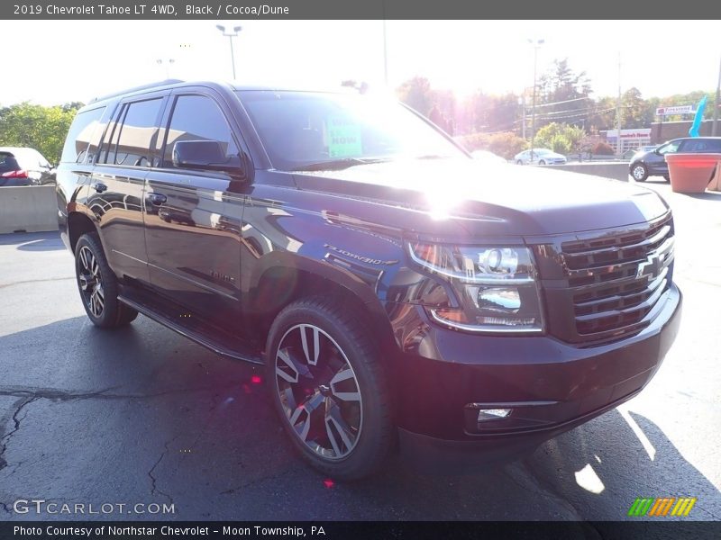 Black / Cocoa/Dune 2019 Chevrolet Tahoe LT 4WD