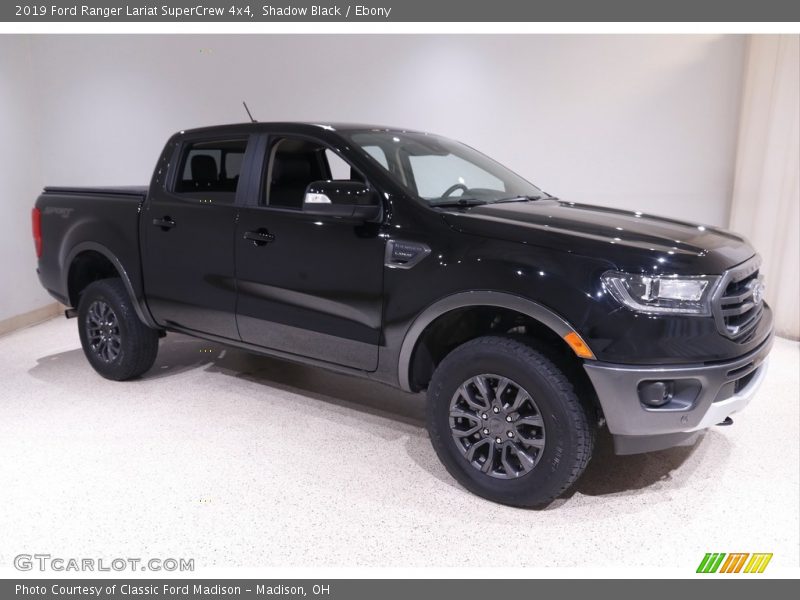 Shadow Black / Ebony 2019 Ford Ranger Lariat SuperCrew 4x4