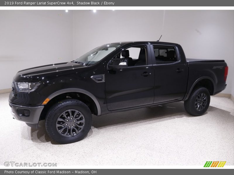 Shadow Black / Ebony 2019 Ford Ranger Lariat SuperCrew 4x4